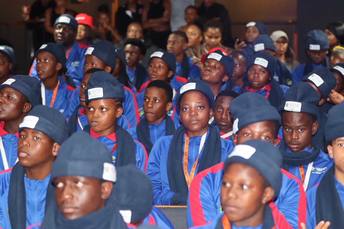 Team Limpopo at the 2026 Winter National School Sports Championships hosted at KuGompo City, Eastern Cape